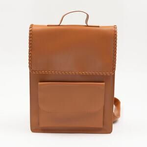 LIKE DREAMS Roux Top Handle Small Backpack Rusty Orange